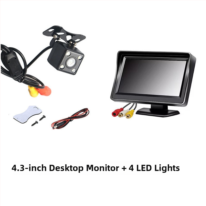 Automobilový LCD monitor SSY-Y401 – rozlíšenie 480x272, AV vstup, CVBS kompatibilný, PAL/NTSC