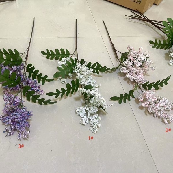 Buket cvijeća od svile i plastike, oslikan, stiliziran, s reljefnim detaljima, sorta 19129475/39151943578