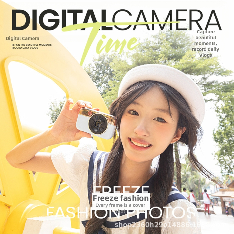 Kompaktná digitálna kamera s CCD senzorom 1/2.3-inch, 8× optický zoom, 2.5-inch LCD, max. rozlíšenie 1280×1024
