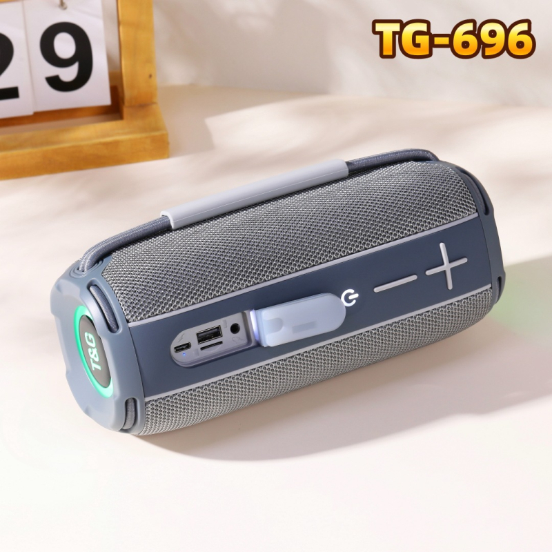 Bluetooth zvučnik TG696 s 2 zvučnika, BT 5.3, 10W, ugrađena baterija 1200–2000mAh, raspon frekvencija 100 Hz–20 kHz