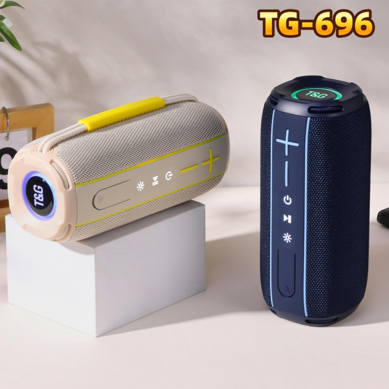 Bluetooth zvučnik TG696 s 2 zvučnika, BT 5.3, 10W, ugrađena baterija 1200–2000mAh, raspon frekvencija 100 Hz–20 kHz