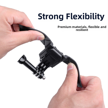 Držiak na bradu prilby XSF-150A s držiakom na telefón; kompatibilný s GoPro/DJI a akčnými kamerami