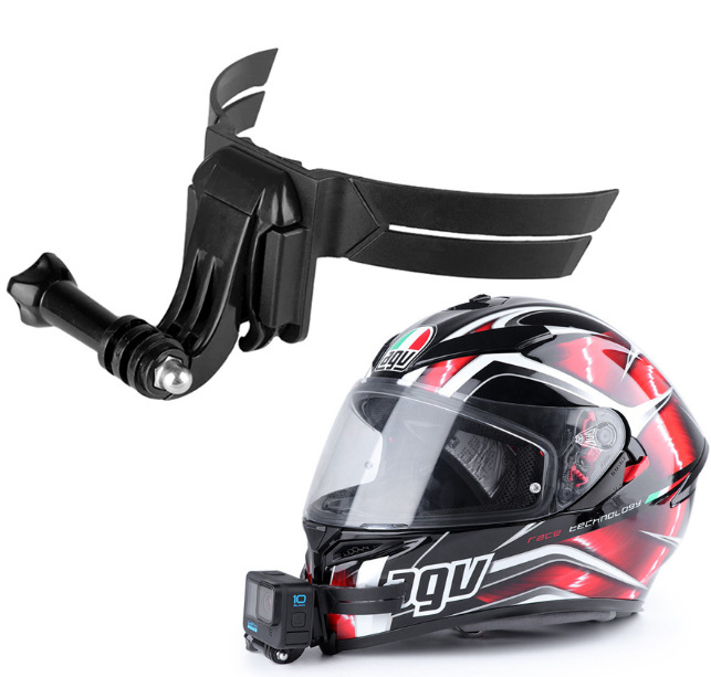 Držiak na bradu prilby XSF-150A s držiakom na telefón; kompatibilný s GoPro/DJI a akčnými kamerami