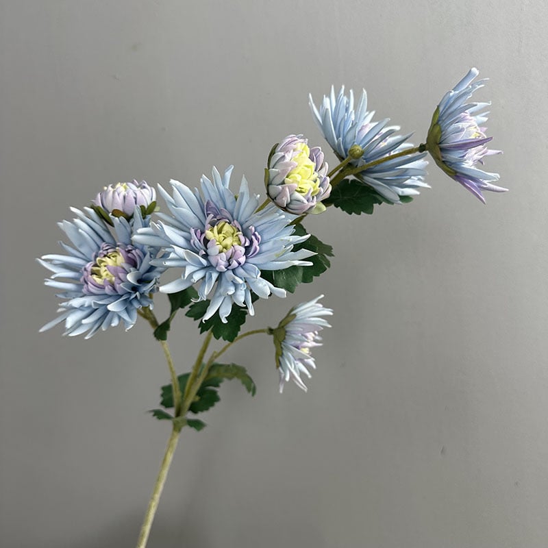 Τεχνητό λουλούδι Crab Claw Chrysanthemum για φωτογράφηση και διακόσμηση σπιτιού — Designer Chrysanthemum, πλαστικό, μάρκα Flower King, στυλιστική επεξεργασία και έγχυση, ποικιλία 1326527568, κατάλληλο για γάμους, εξωτερικούς χώρους, φωτογραφικά αντικείμενα
