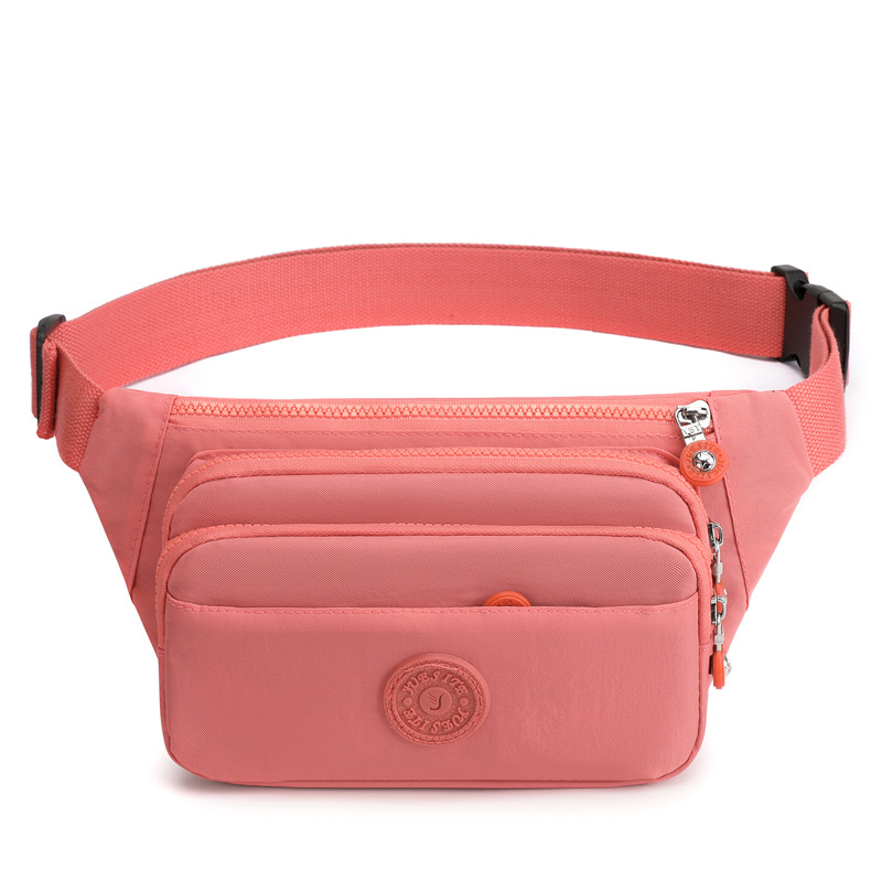 Ženska nylon crossbody torba – gradski stil, zatvarač, unutarnji džep za telefon, džep za identifikaciju, poliester podstava, jesen 2024