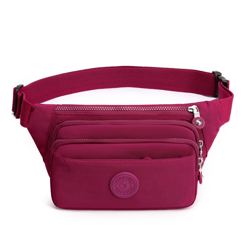 Ženska nylon crossbody torba – gradski stil, zatvarač, unutarnji džep za telefon, džep za identifikaciju, poliester podstava, jesen 2024