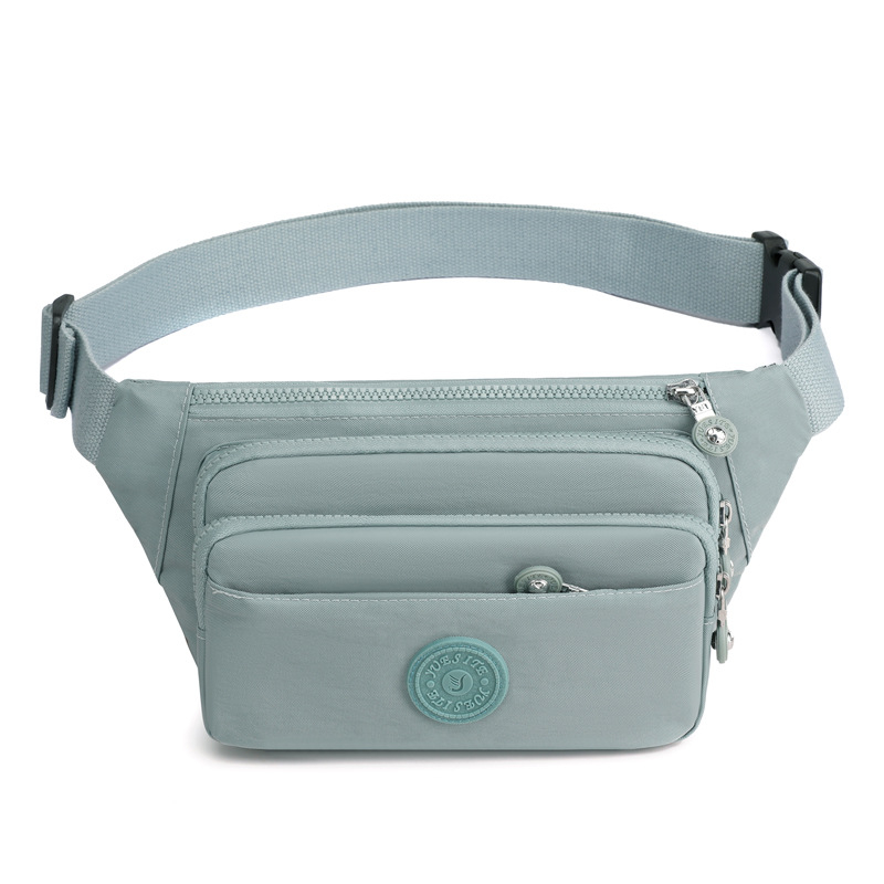 Ženska nylon crossbody torba – gradski stil, zatvarač, unutarnji džep za telefon, džep za identifikaciju, poliester podstava, jesen 2024