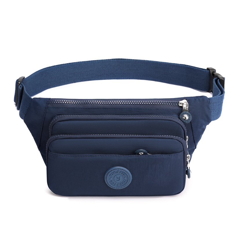 Ženska nylon crossbody torba – gradski stil, zatvarač, unutarnji džep za telefon, džep za identifikaciju, poliester podstava, jesen 2024