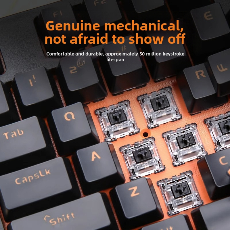 Daryo DK100 mehanička tipkovnica za desktop, žična, ABS kućište, bez pozadnog osvjetljenja