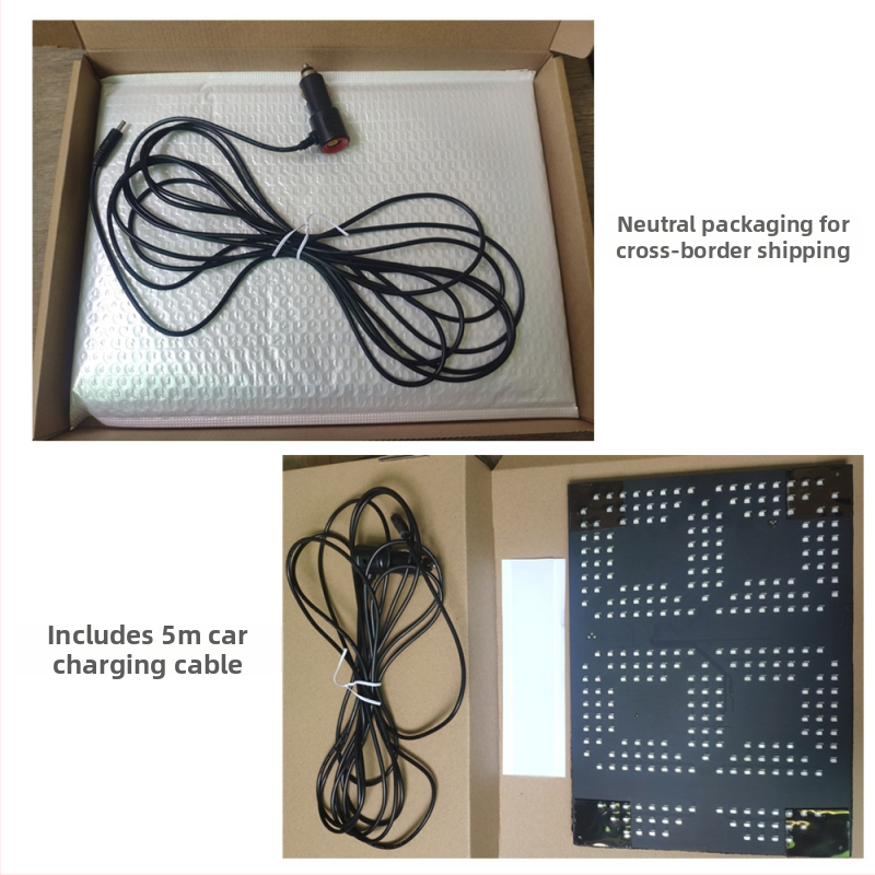 Display LCD auto C188, ecran LED, carcasă ABS+PC, compatibilitate generală