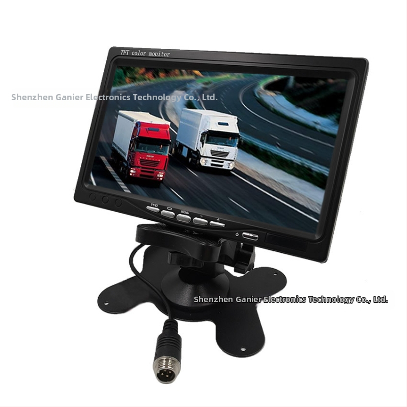 Monitor de întoarcere pentru vehicul cu cameră, 1080P TFT ecran, intrare CVBS, model JL-YJC-7003-1033-T