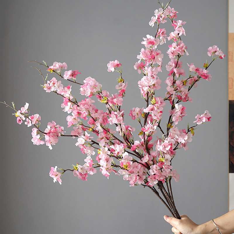 Umjetni sakura cvijet, jedan stabljika, brend Green field, materijal: plastika i svila, Ručni rad: Drugo, Sorte: 19037836944, za kućnu dekoraciju