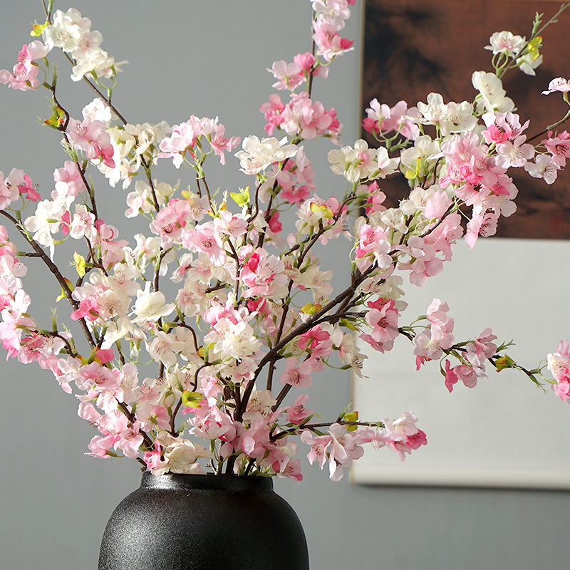 Umjetni sakura cvijet, jedan stabljika, brend Green field, materijal: plastika i svila, Ručni rad: Drugo, Sorte: 19037836944, za kućnu dekoraciju
