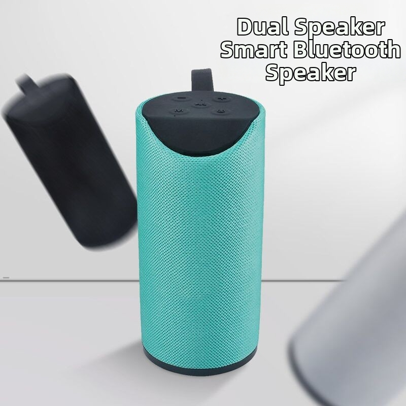 Bluetooth zvučnik s tekstilnim omotačem, 2 zvučnika, ugrađena baterija 500–800mAh, IPX5 vodootpornost, Bluetooth 5.2, domet 10 m