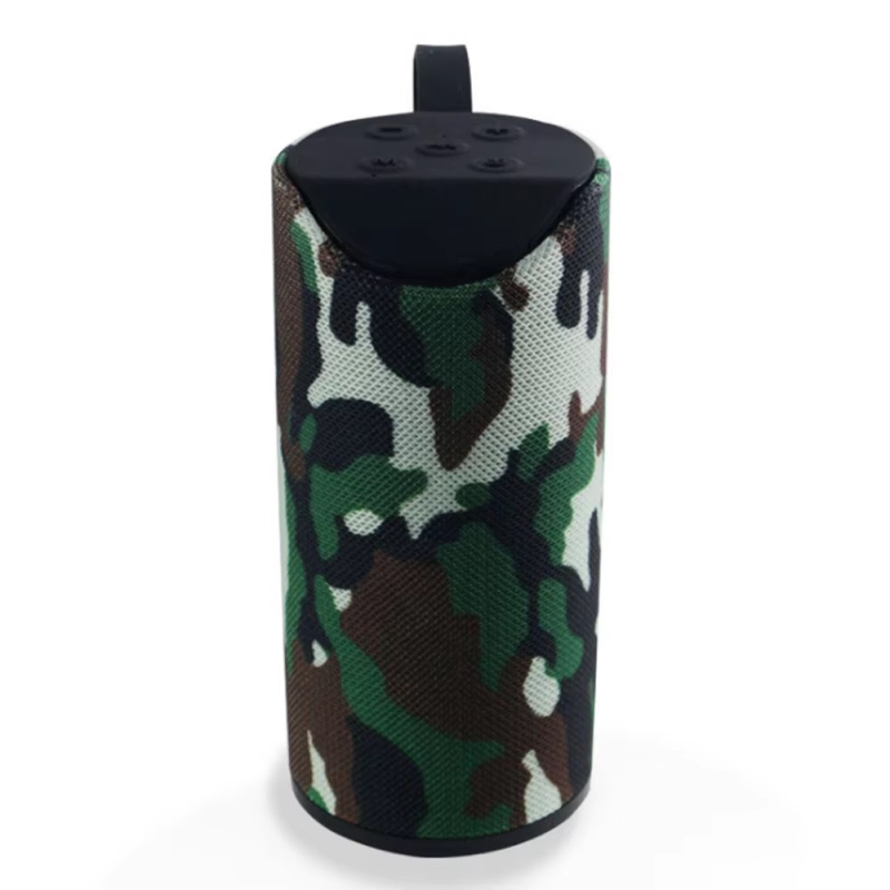 Bluetooth zvučnik s tekstilnim omotačem, 2 zvučnika, ugrađena baterija 500–800mAh, IPX5 vodootpornost, Bluetooth 5.2, domet 10 m
