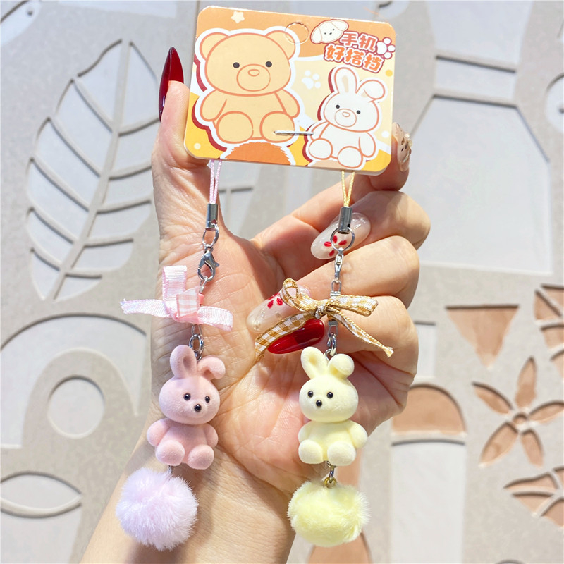 Kľúčenka s plyšovou mačkou a hviezdnym príveskom — kreslený štýl, značka Yichang, pre telefón, tašku a fotoaparát