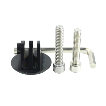 Αντάπτορας ποδηλατικού στηρίγματος για κάμερες δράσης, κράμα αλουμινίου, συμβατός με GoPro/YI, ενιαίο σχέδιο, περιλαμβάνει 1 σετ αντάπτορα