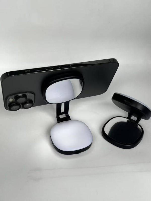 K04 lumină pliabilă magnetică pentru streaming live — lampă de înfrumusețare manuală, portabilă, 5W, 5V, reglaj în mai multe trepte