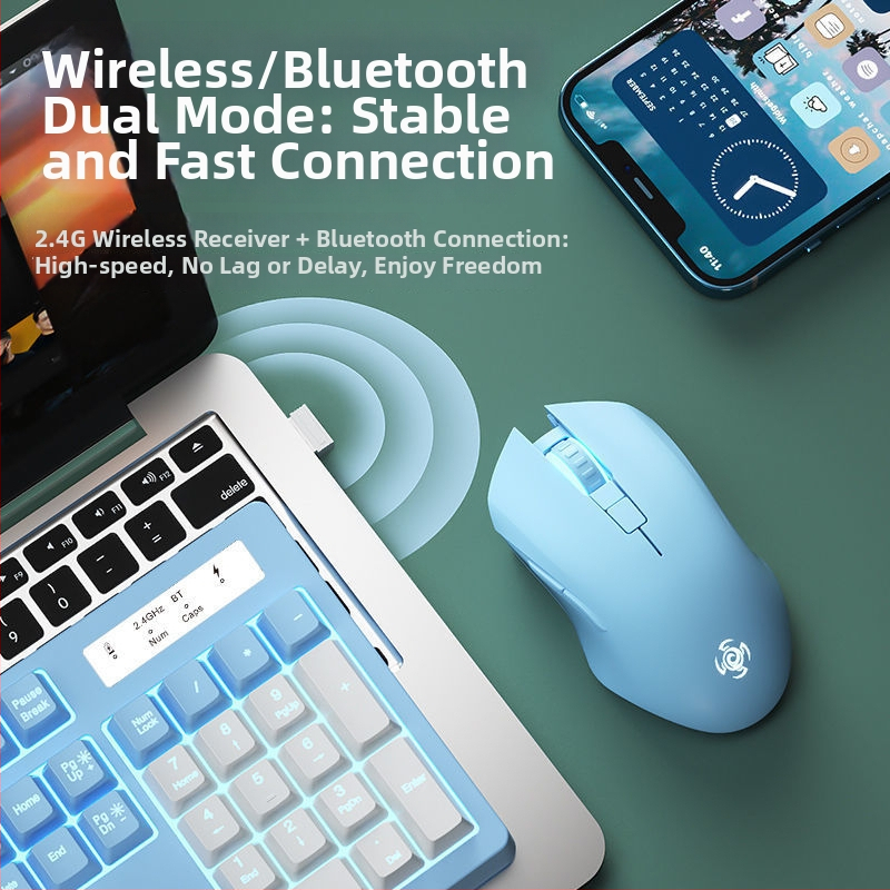 Bezdrôtový set klávesnice a myši — USB klávesnica, USB myš, bezdrôtový set