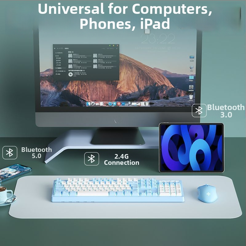 Bezdrôtový set klávesnice a myši — USB klávesnica, USB myš, bezdrôtový set