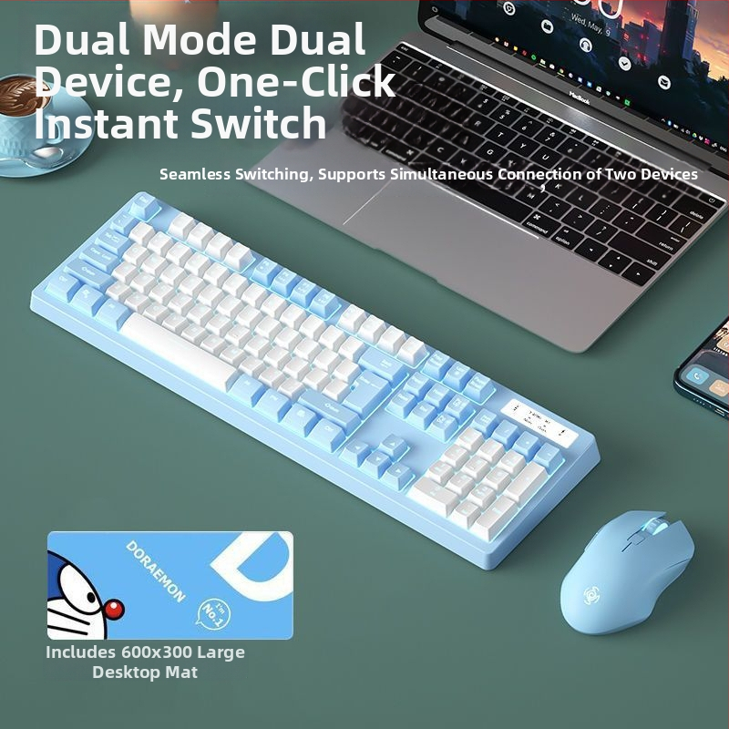 Bezdrôtový set klávesnice a myši — USB klávesnica, USB myš, bezdrôtový set