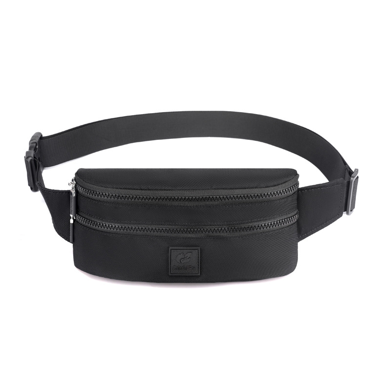 Colorful Fox najlon torbica oko struka, ulični stil, zatvarač, unutarnje pretince, vodootporna