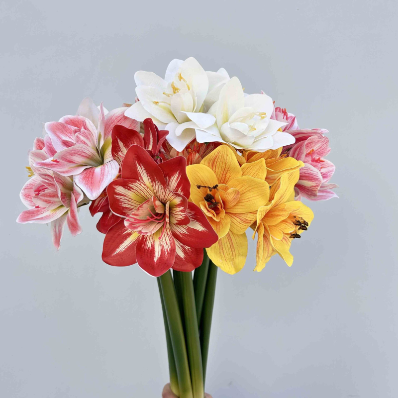 Umjetni Clivia cvijet, PU materijal, Marke Shengshi, Sorte 138007052, Doma dekoracija i rekviziti za fotografiju