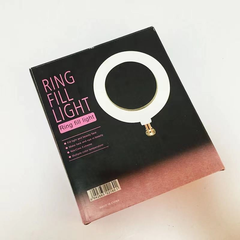 Φωτιστικό δαχτυλιδιού LED με ρυθμιζόμενη θερμοκρασία χρώματος για ζωντανές μεταδόσεις, selfies και μακιγιάζ – Ισχύς κάτω από 10W, USB 5V