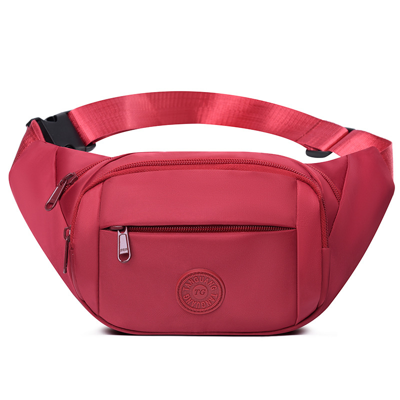 Ženska torbica oko struka preko ramena, velika zapremina, Oxford tkanina, zatvarač, unutarnja džep, podstava Oxford, proljeće 2025, marka Exploring the light