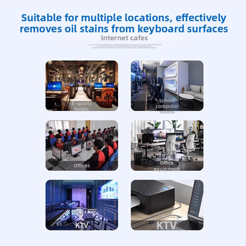 Klaviatūros valymo rinkinys – 150 ml dulkių putų sausam valymui, mechaninėms klaviatūroms ir nešiojamiems kompiuteriams