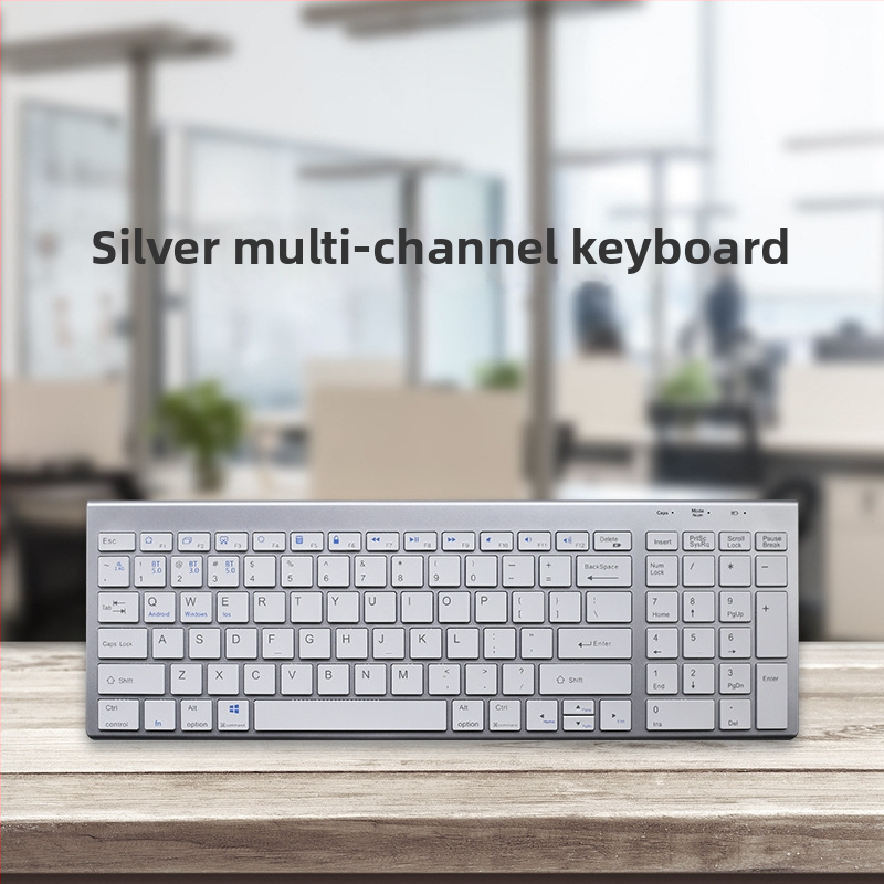 Bezdrôtový set klávesnice a myši Bluetooth, 1600 DPI, ergonomický, vodotesný, tri režimy, model K007