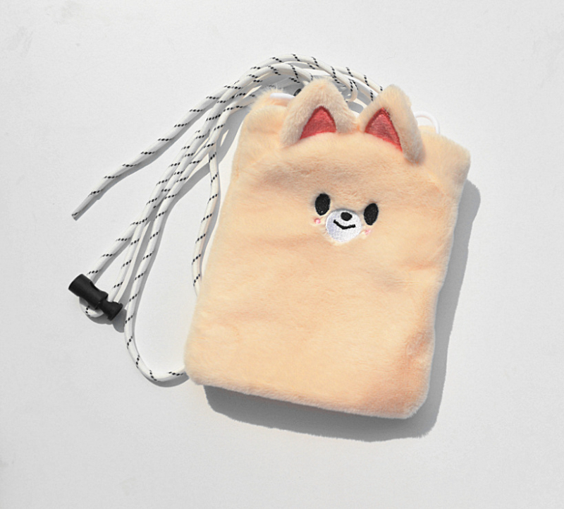 Stay Li Longfu Koncertni ruksak - Uličnog stila od pliša, zatvarač, unutarnja džep za telefon, unutarnji prostor, poliester podstava