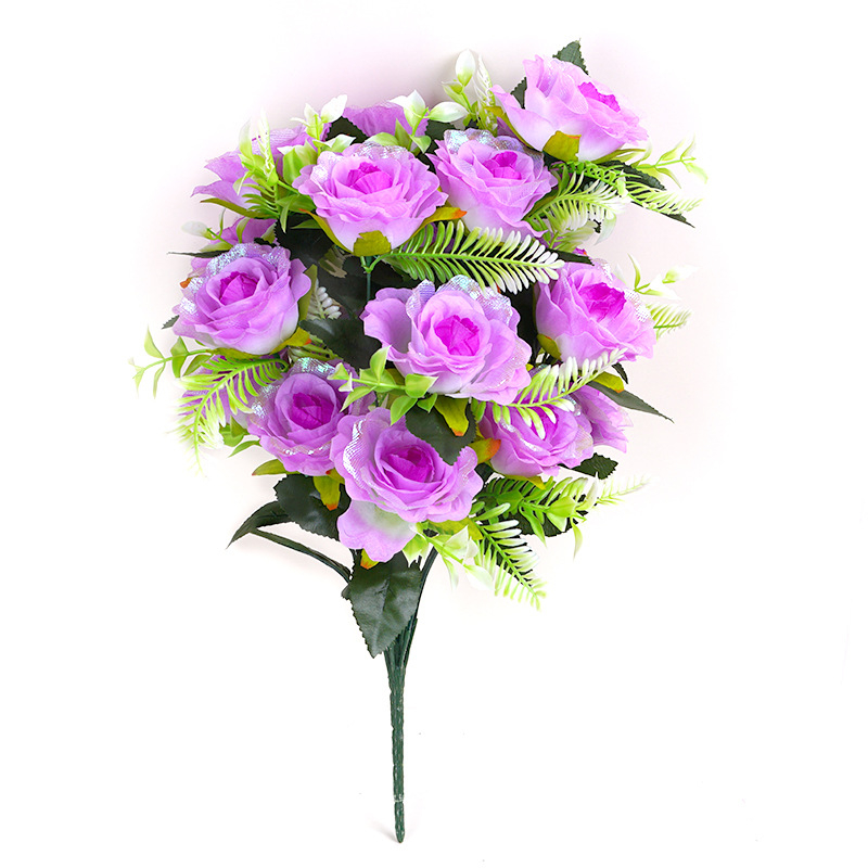 Pengxuan Flori de mătase pentru decor de nuntă – fundal decorativ, recuzită pentru fotografie, decor de casă (Brand: Pengxuan; Material: flori de mătase; Meșteșug: stilizare; Scop: nuntă, exterior, rekvizite foto, decor casnic)