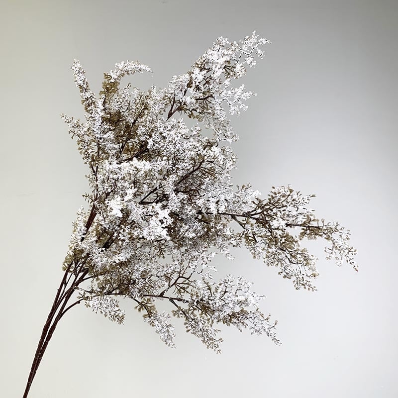 Τεχνητά κλαδιά με ομίχλη παγετού – κλαδιά από μεταξωτά λουλούδια, διακοσμητικά με έγχυση για γάμους, ξενοδοχεία και στούντιο