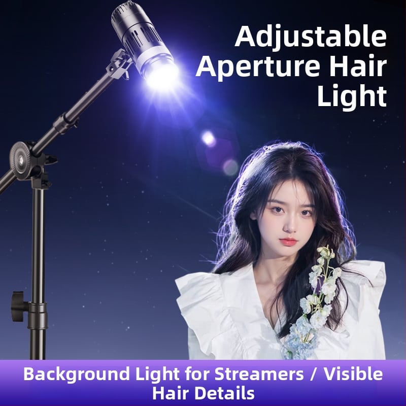 Φωτιστικό πλήρωσης για φωτογράφηση και ζωντανές μεταδόσεις, YM-80, 50W, τρεις θερμοκρασίες χρώματος, 110-220V