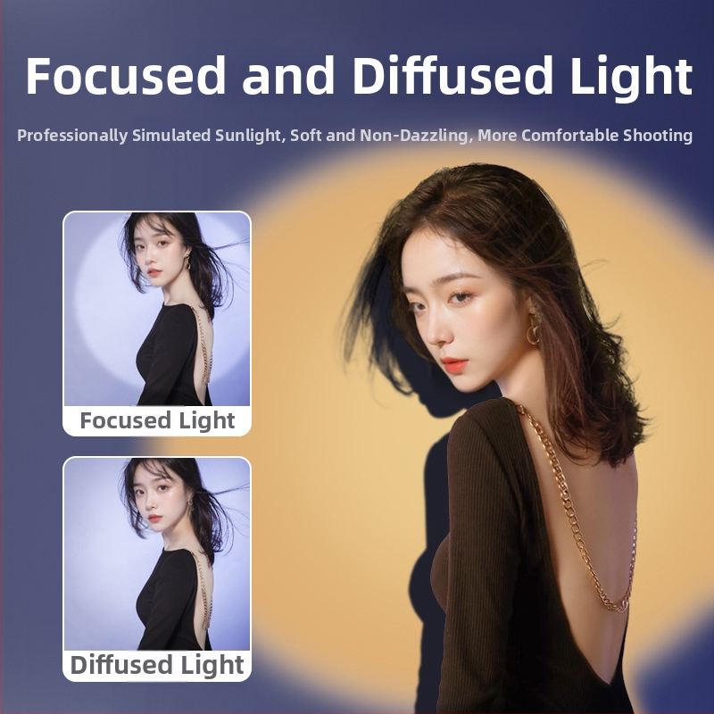 Φωτιστικό πλήρωσης για φωτογράφηση και ζωντανές μεταδόσεις, YM-80, 50W, τρεις θερμοκρασίες χρώματος, 110-220V