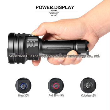 Zemūdens fotografēšanas gaisma ar 1 SST40 + 4 XHP50 LED, 5800 lm, alumīnija sakausējuma korpuss