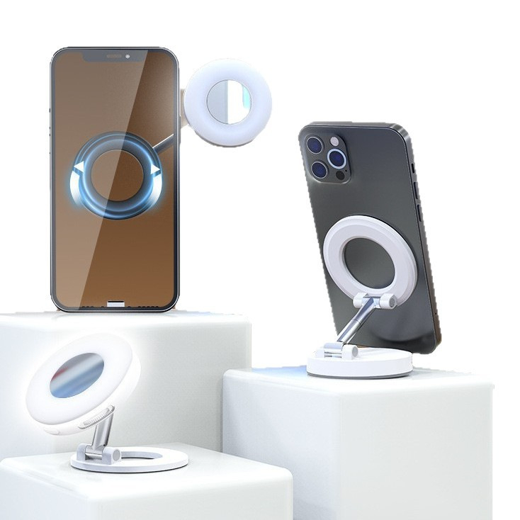 Lumină de fill pliabilă pentru telefonul mobil — utilizare manuală, 3 temperaturi de culoare, <10W, 5V/1A, model K3