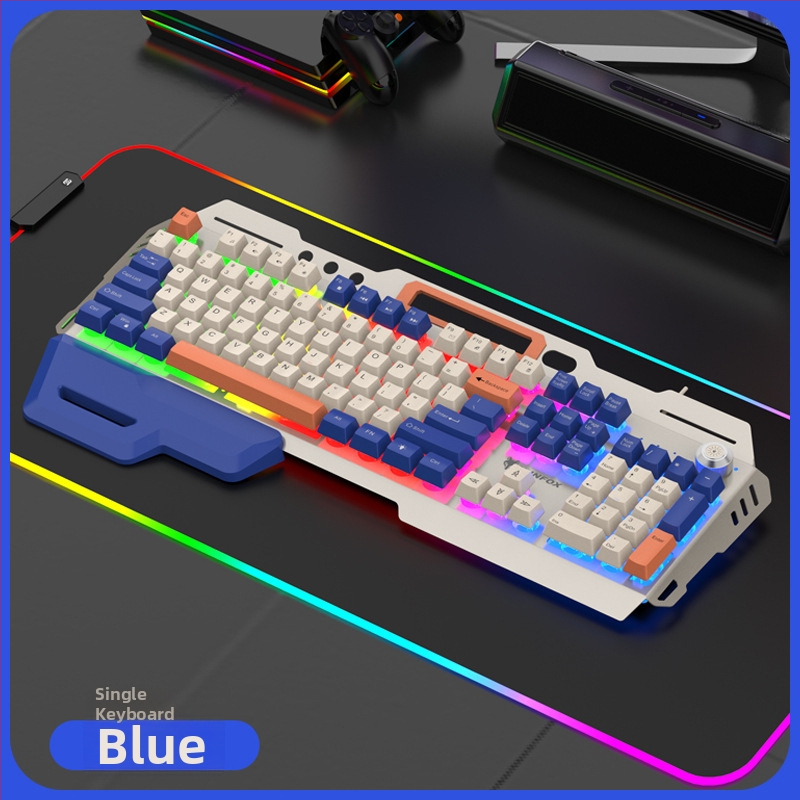 K90 metalni set gaming tipkovnice i miša, žični, 98+ tipki, RGB pozadinsko osvjetljenje, podrška za zglob