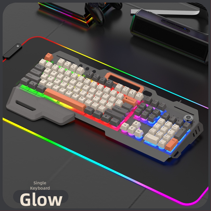 K90 metalni set gaming tipkovnice i miša, žični, 98+ tipki, RGB pozadinsko osvjetljenje, podrška za zglob