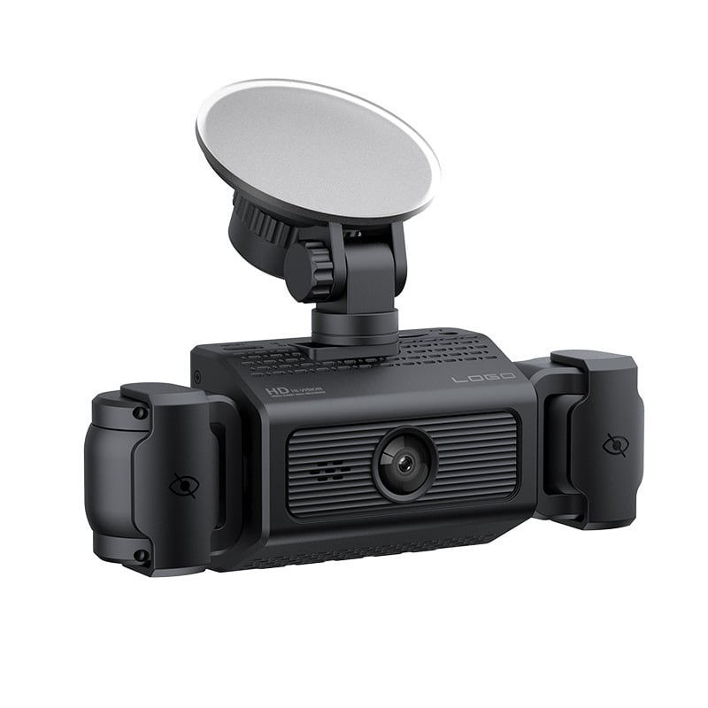 360° panoramska auto kamera s 4 kamerama, HD noćni vid, Wi‑Fi, način stražara (Sentry Mode), povratna slika