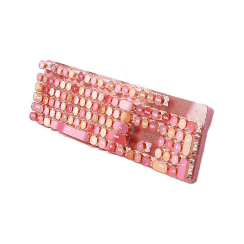 Forerunner V30 Tastatură Mecanică — switchuri verzi, 98+ taste, corp ABS, iluminare monocromă, conectivitate cablată și wireless în trei moduri