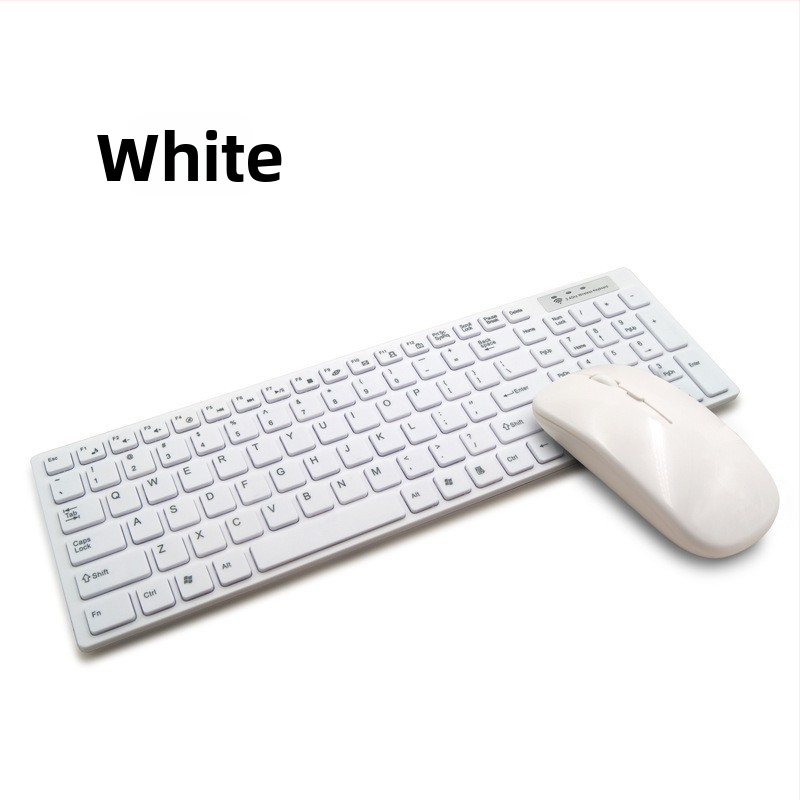 Ασύρματο σετ πληκτρολογίου και ποντικιού για γραφείο, USB σύνδεση, οπτικός αισθητήρας 1600dpi, εργονομικός σχεδιασμός