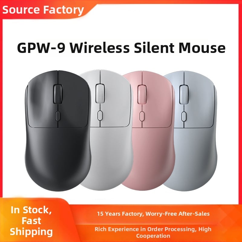GPW-9 Bezdrôtová myš Bluetooth, 1600 DPI, 4 tlačidlá, 100 g, kompatibilný s notebookom
