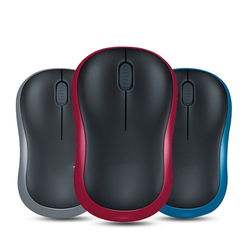 Ασύρματο ποντίκι M185, εργονομικό, 1600 DPI, USB 2,4 GHz, 3 πλήκτρα