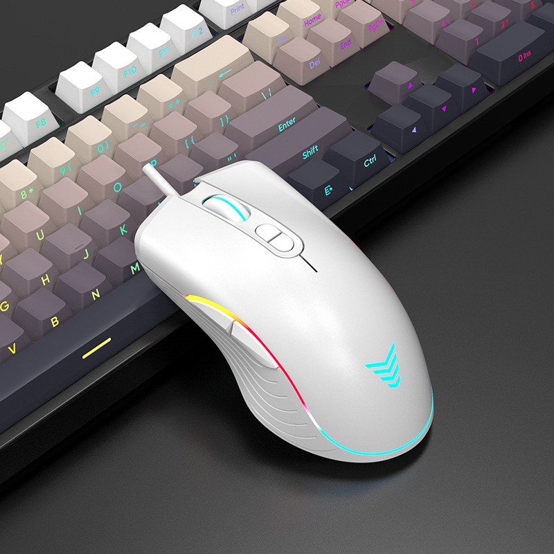 Vezetékes gaming egér makroprogramozással és recoil-vezérléssel (12800 DPI, 7 gomb, USB, 1,6 m kábel)