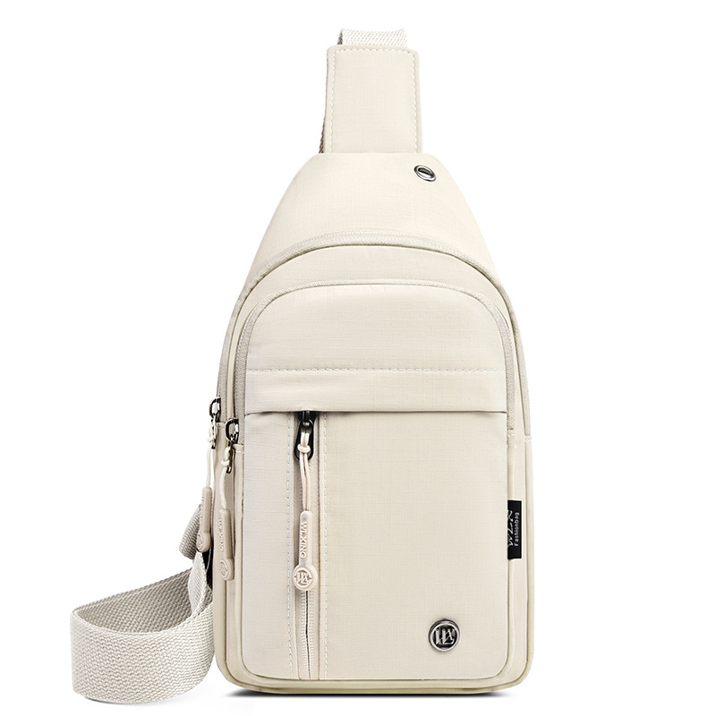 Ženska nylon crossbody torba – zatvaranje na zip, unutarnja džep sa zipom, podstava od poliestra, mekana tekstura, Willowstar