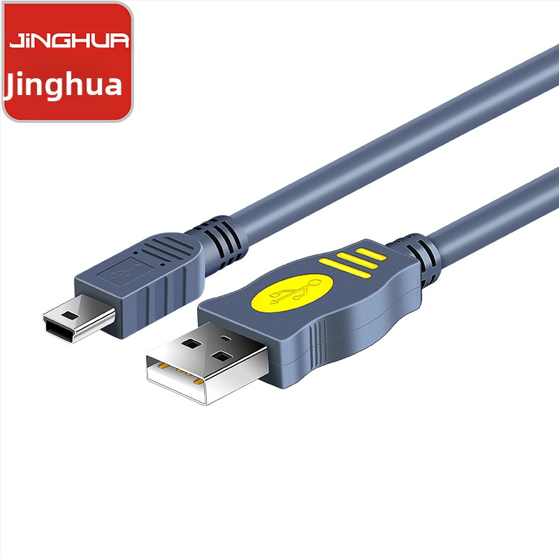 Jinghua Mini USB dátový kábel, USB 2.0, PVC, jednokončový konektor, predĺžený prenos údajov
