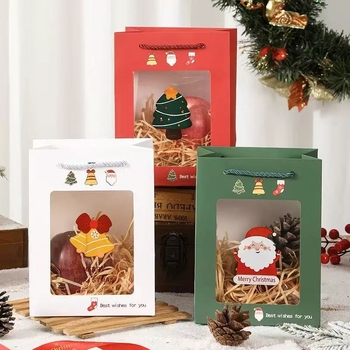 Geantă de cadou din carton – imprimare, stil desen animat, în stoc / personalizabil