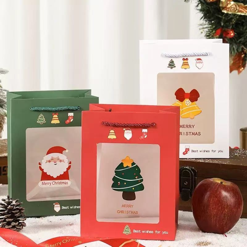 Geantă de cadou din carton – imprimare, stil desen animat, în stoc / personalizabil